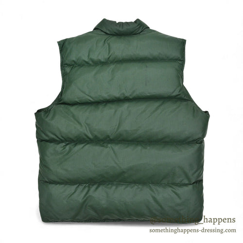 1970's~ THE TETON MADE BY WOOLRICH DOWN VEST / FOREST GREEN...