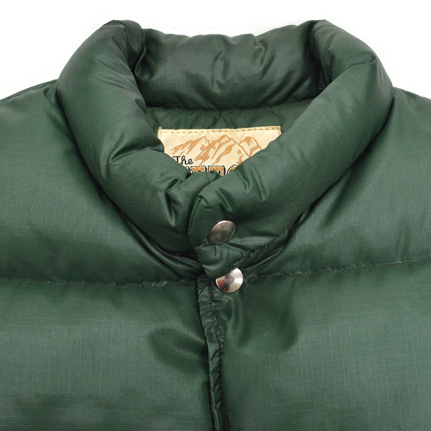 1970's~ THE TETON MADE BY WOOLRICH DOWN VEST / FOREST GREEN ...