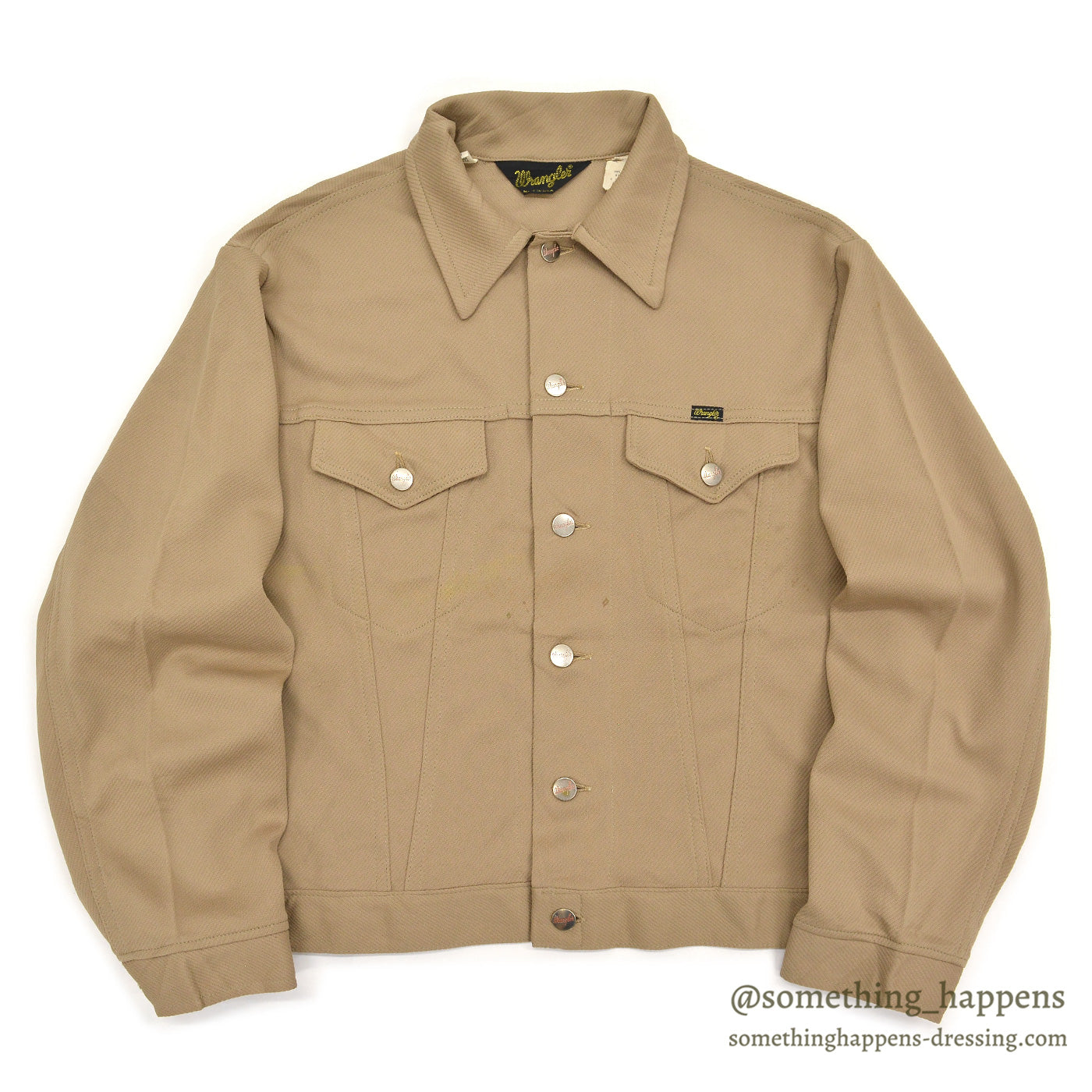 1970's DEADSTOCK WRANGLER 88JLN TRUCKER JACKET ... 42