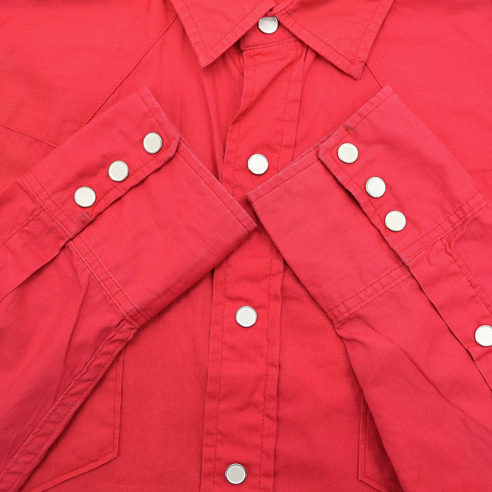 1960's WRANGLER CHAMPION SHIRT RED / EXTREMERY RARE... 16