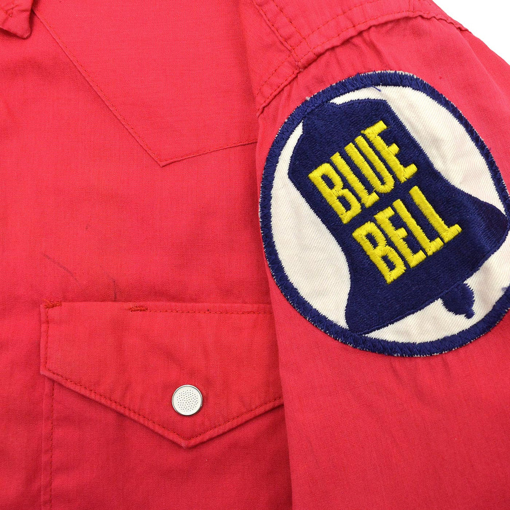 1960's WRANGLER CHAMPION SHIRT RED / EXTREMERY RARE... 16