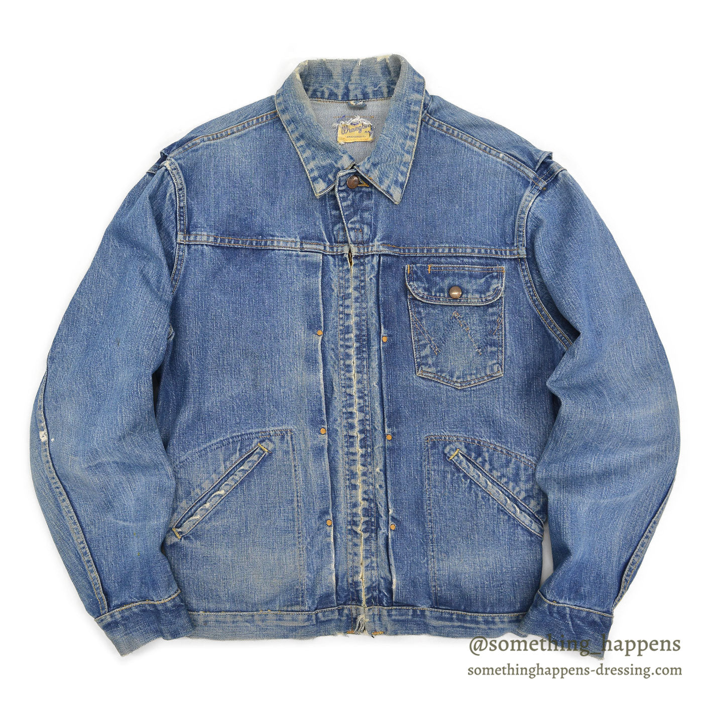 1960's WRANGLER 11MJZ DENIM JACKET ... 44