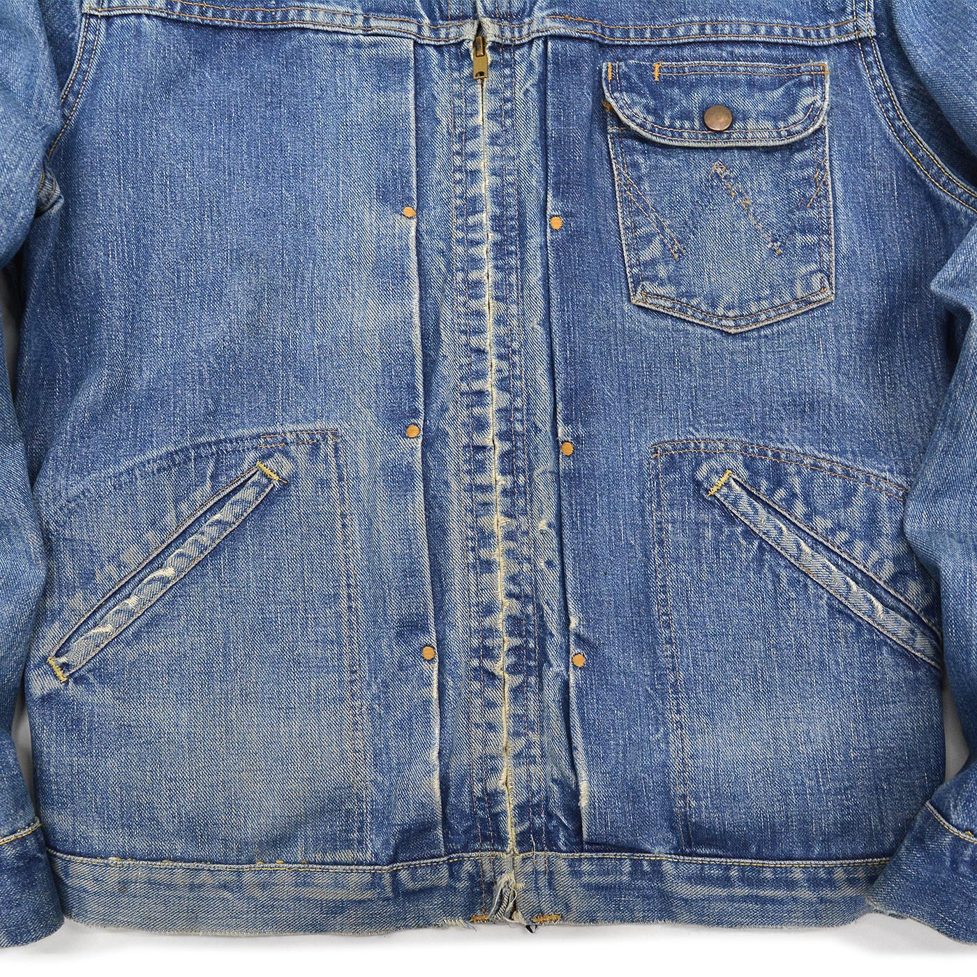 1960's WRANGLER 11MJZ DENIM JACKET ... 44