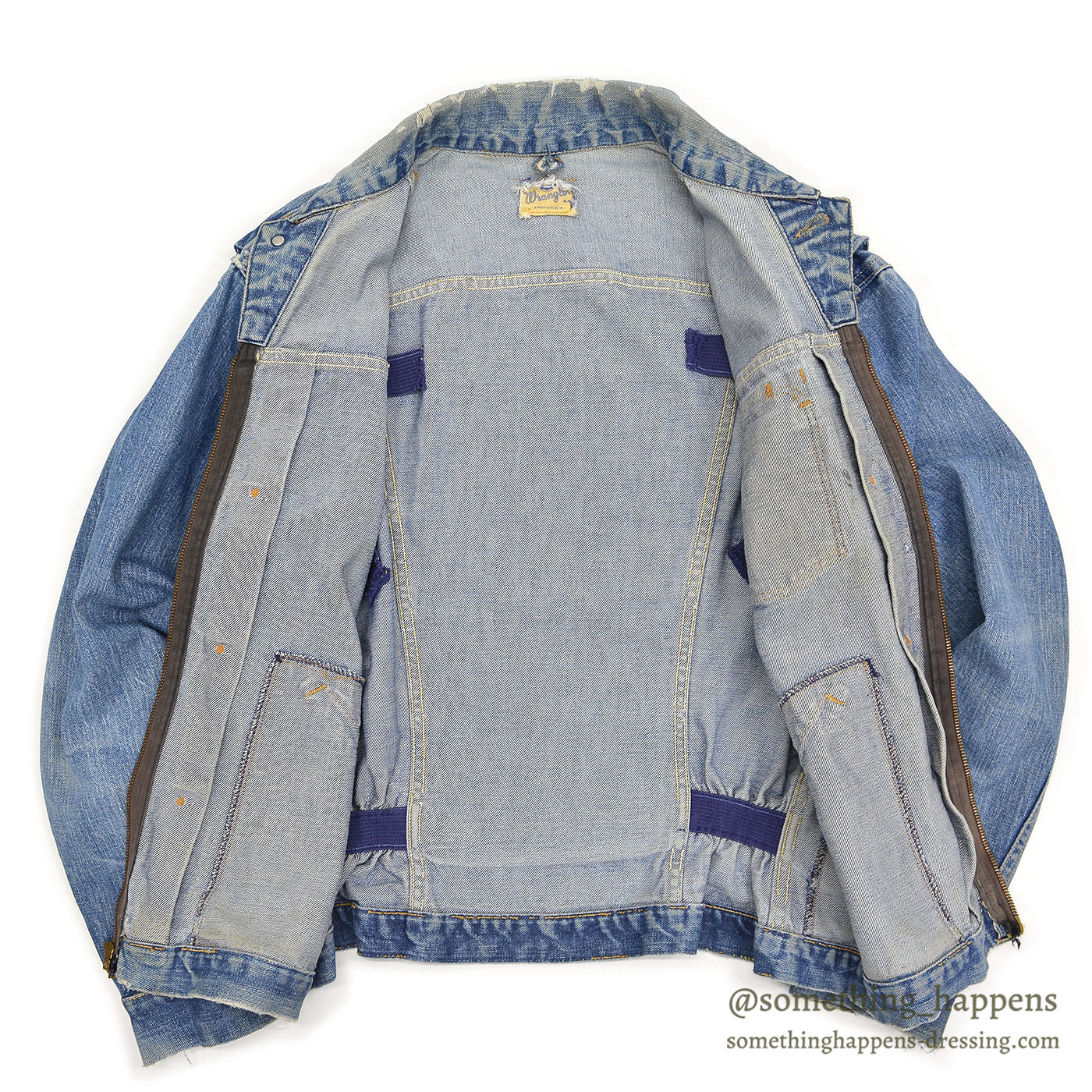 s*k様 当時物 60s Wrangler 24MJZ ラングラー　11MJZ WRANGLER 11MJZ DENIM JACKET（1960'S/GOOD CONDITION/SZ 44） - 古着