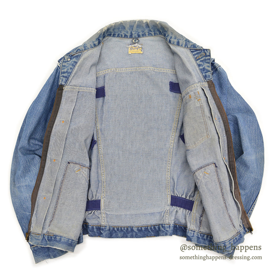 1960's WRANGLER 11MJZ DENIM JACKET ... 44
