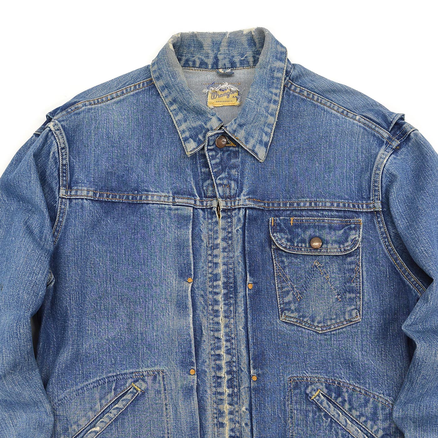 1960's WRANGLER 11MJZ DENIM JACKET  44 – SomethingHappens