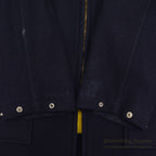 1950's PENNLEIGH W.T.GRANT CO. WOOL COAT / YELLOW LINER ... M