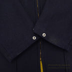 1950's PENNLEIGH W.T.GRANT CO. WOOL COAT / YELLOW LINER ... M