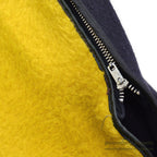 1950's PENNLEIGH W.T.GRANT CO. WOOL COAT / YELLOW LINER ... M