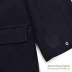 1950's PENNLEIGH W.T.GRANT CO. WOOL COAT / YELLOW LINER ... M