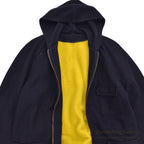 1950's PENNLEIGH W.T.GRANT CO. WOOL COAT / YELLOW LINER ... M