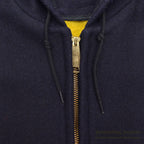 1950's PENNLEIGH W.T.GRANT CO. WOOL COAT / YELLOW LINER ... M