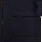 1950's PENNLEIGH W.T.GRANT CO. WOOL COAT / YELLOW LINER ... M