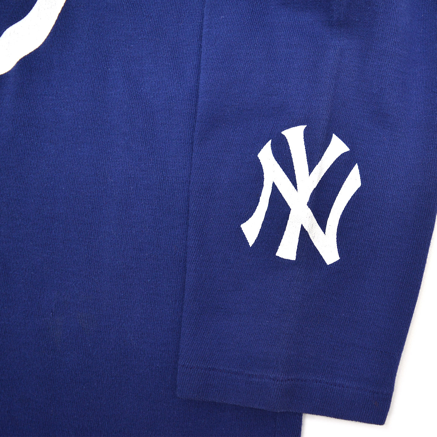 1970's ARTEX NEW YORK YANKEES FOOTBALL TEE / UNIQUE ... XL