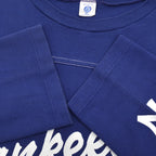 1970's ARTEX NEW YORK YANKEES FOOTBALL TEE / UNIQUE ... XL