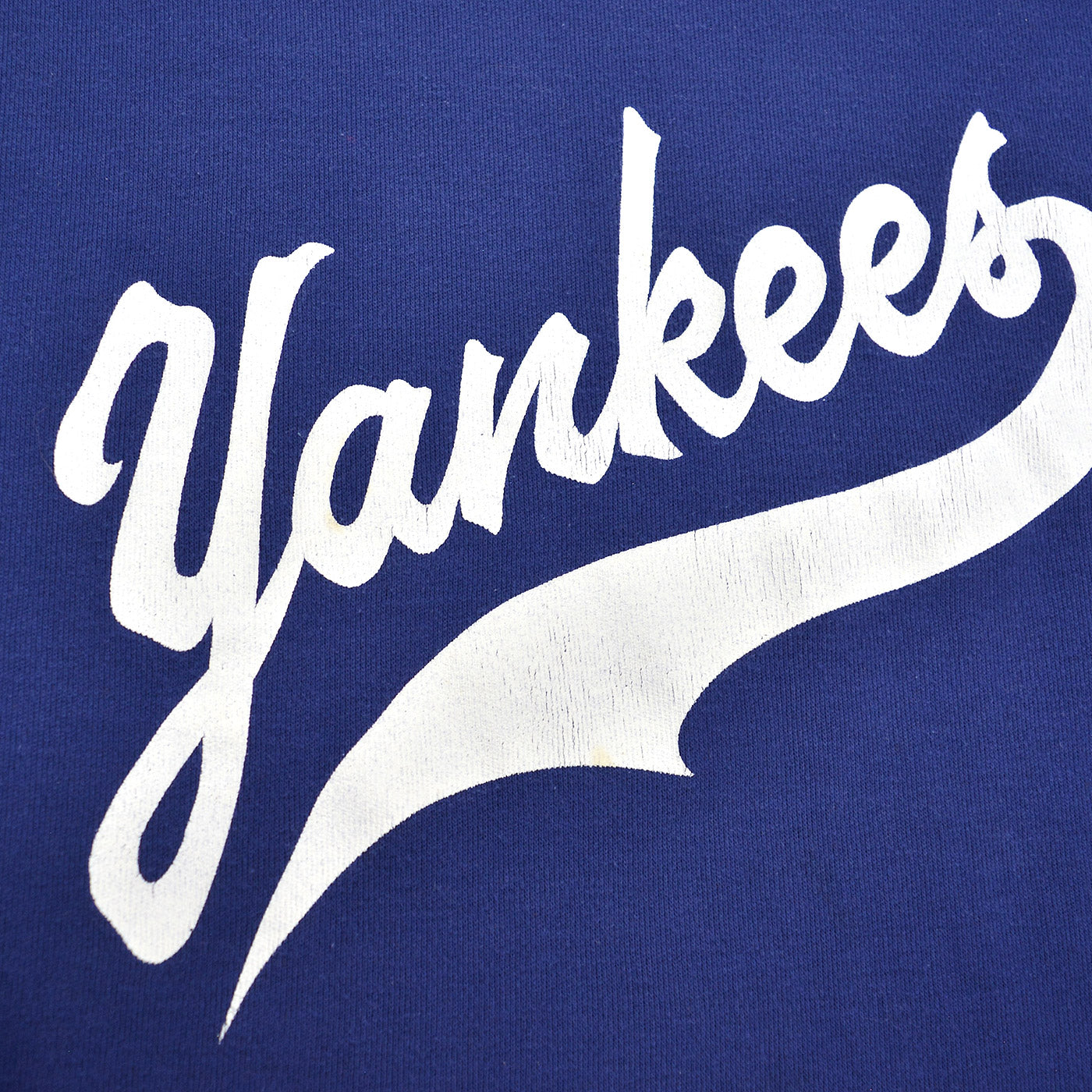 1970's ARTEX NEW YORK YANKEES FOOTBALL TEE / UNIQUE ... XL